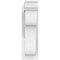 Ekena Millwork Carmel Architectural Grade PVC Outlooker with Traditional Ends, 7"W X 18"D X 24"H OUTP07X18X24CAR01 - alternate 2